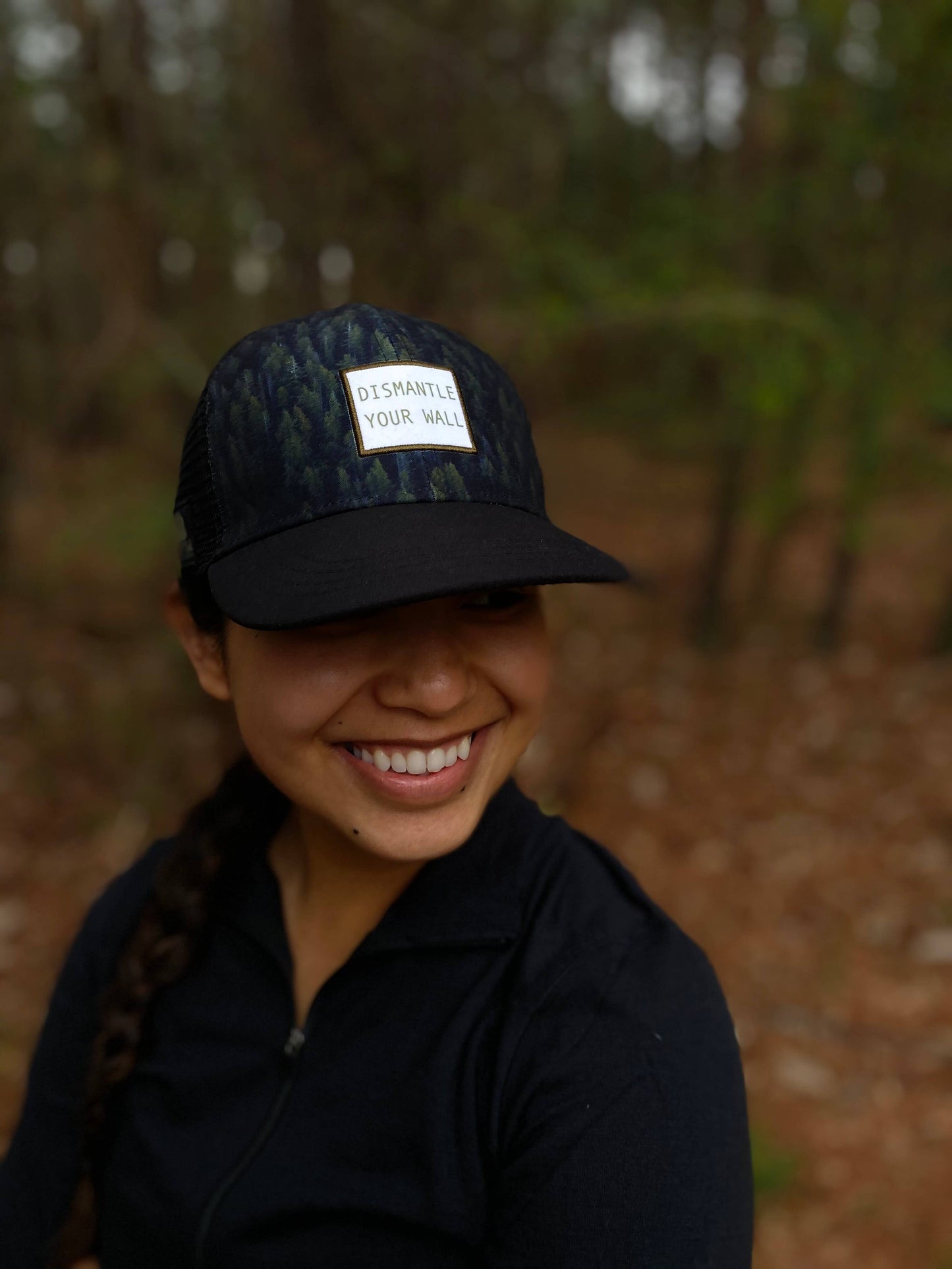 'Dismantle Your Wall' Running Trucker Hat