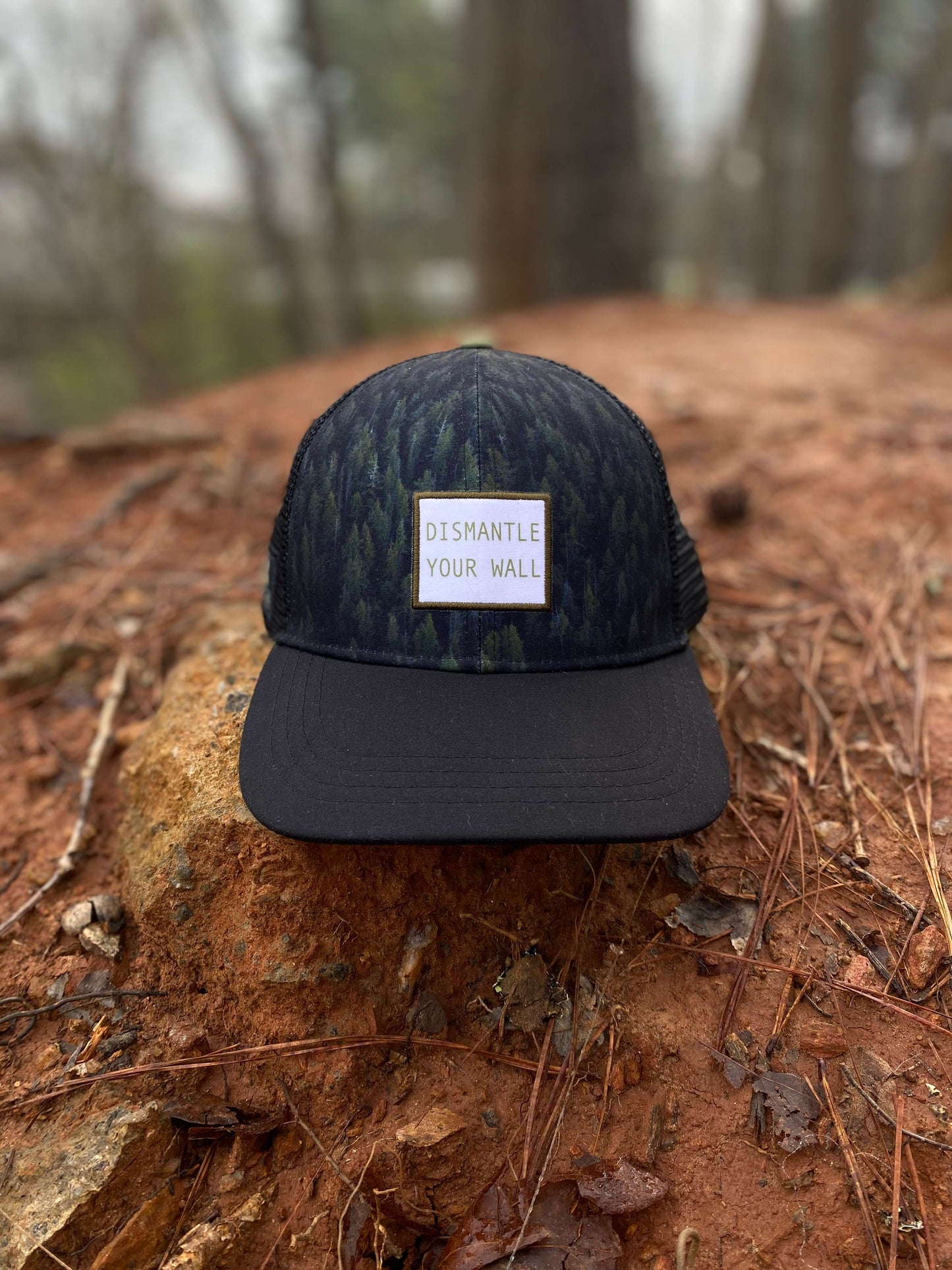'Dismantle Your Wall' Running Trucker Hat