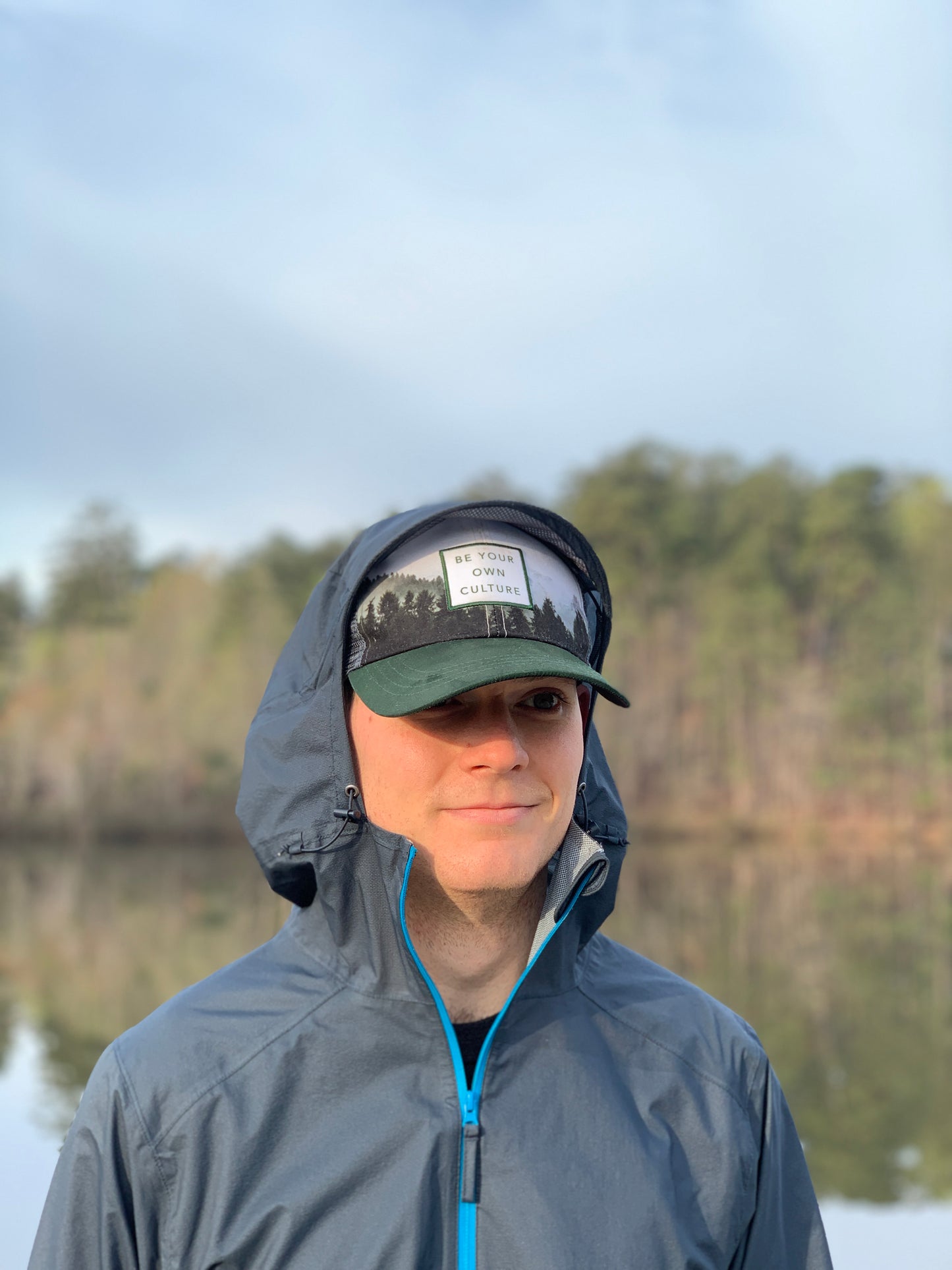 'Be Your Own Culture' Running Trucker Hat