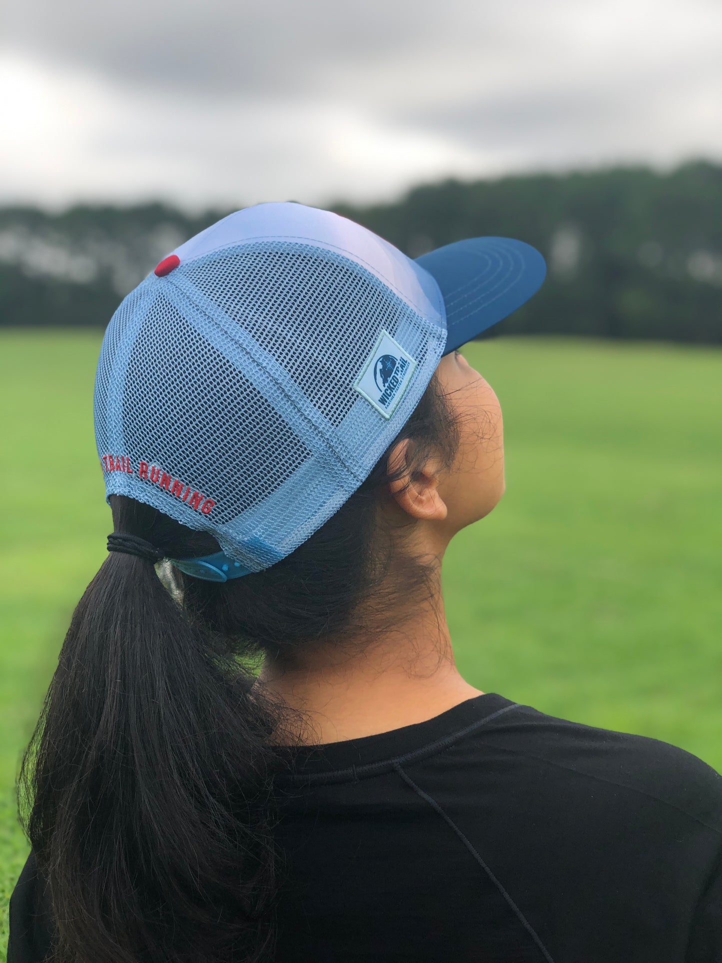 'Comfort Is A Lie' Running Trucker Hat - Fog