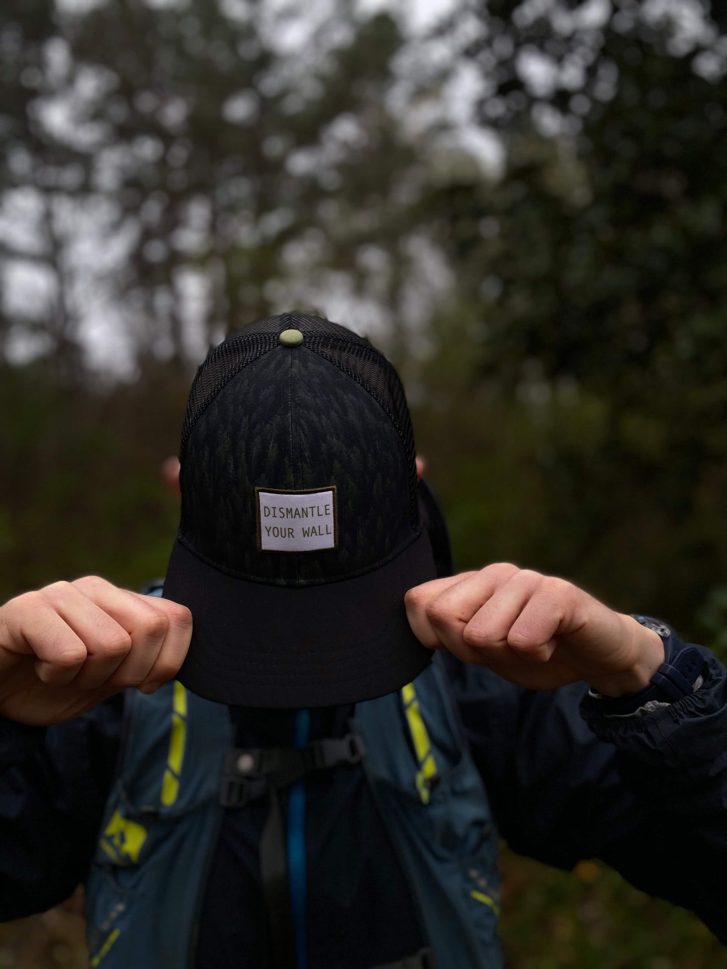 'Dismantle Your Wall' Running Trucker Hat