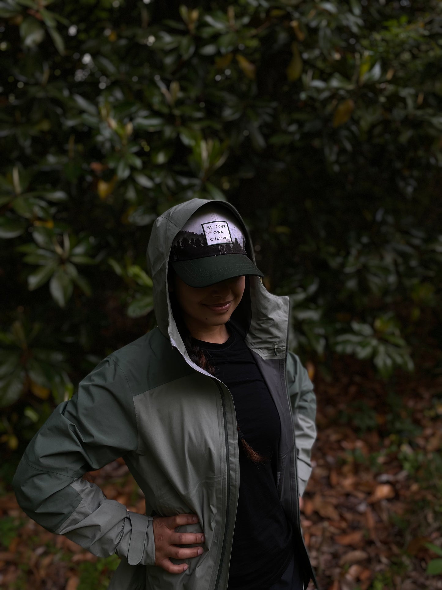 'Be Your Own Culture' Running Trucker Hat