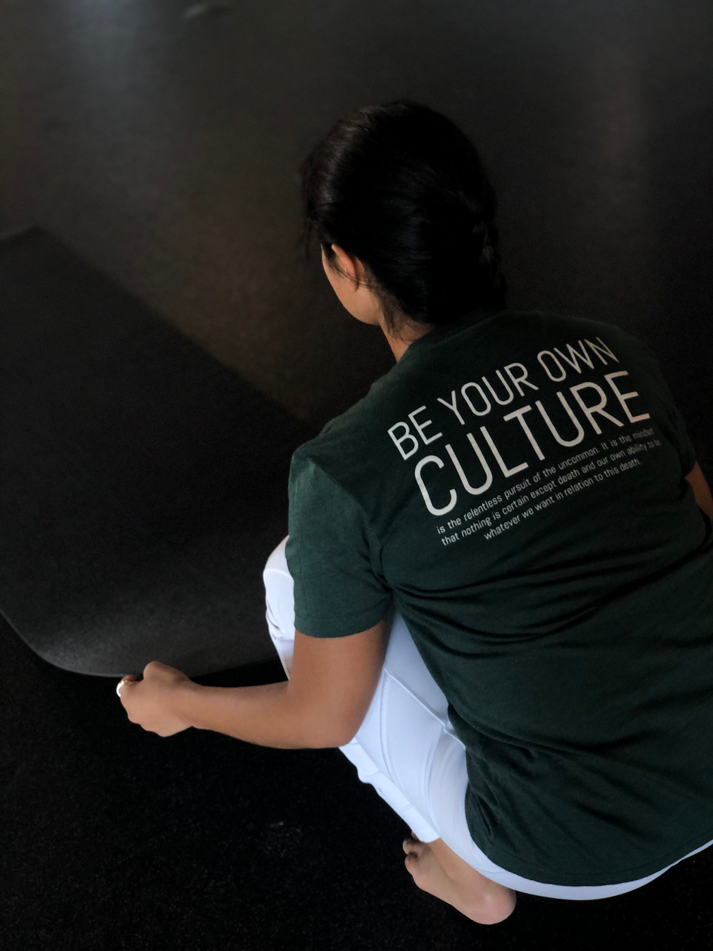 'Be Your Own Culture' Strength Tee - Pine