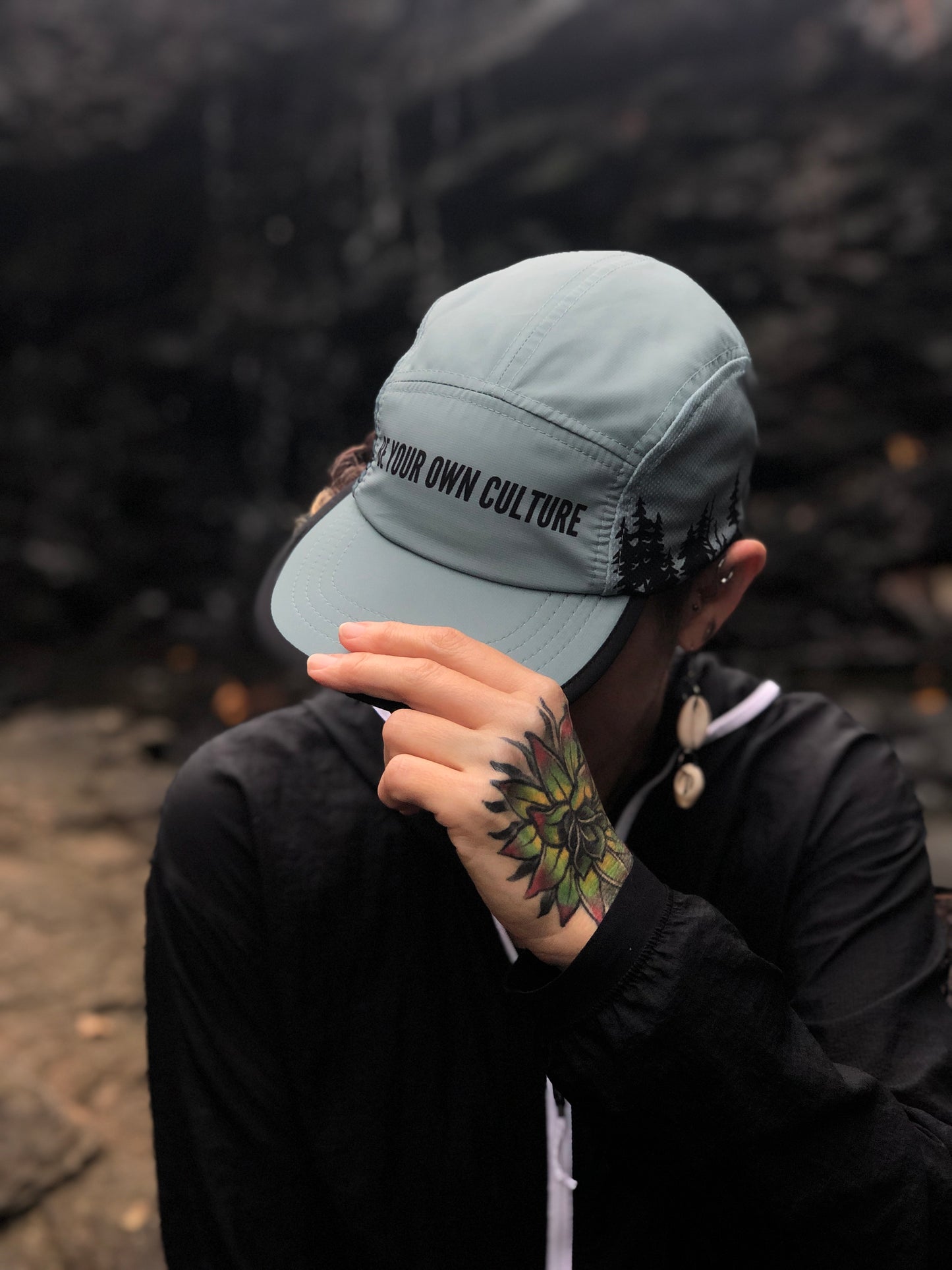 'Be Your Own Culture' 5 Panel Running Hat