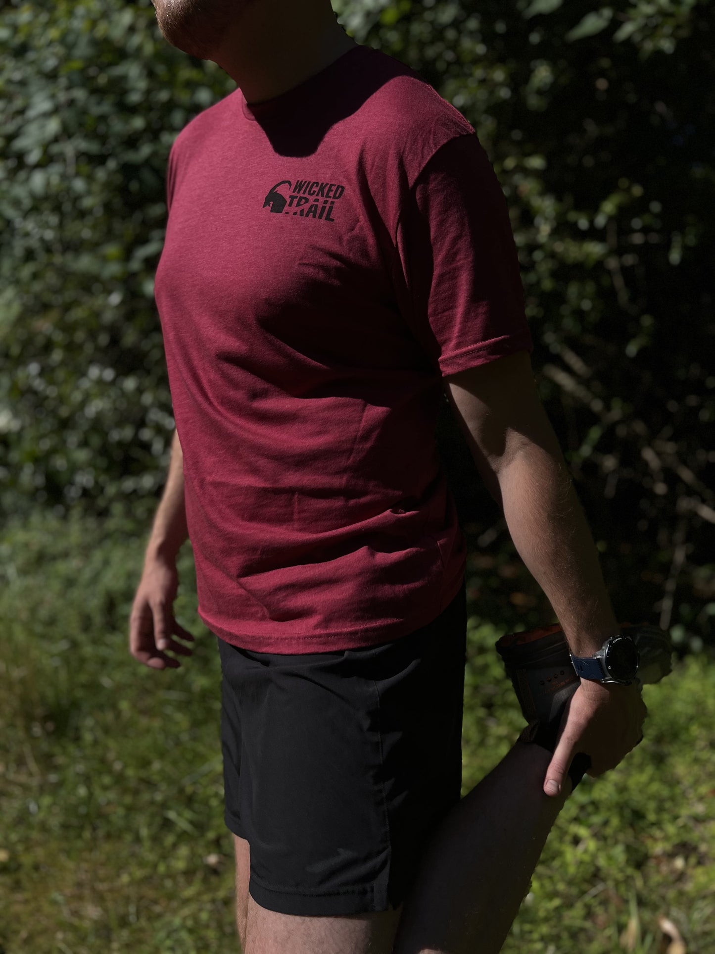 'Comfort Is A Lie' Strength Tee - Cardinal