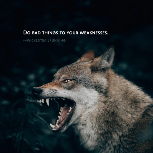 5X5 Print: Do Bad Things to Your Weaknesses