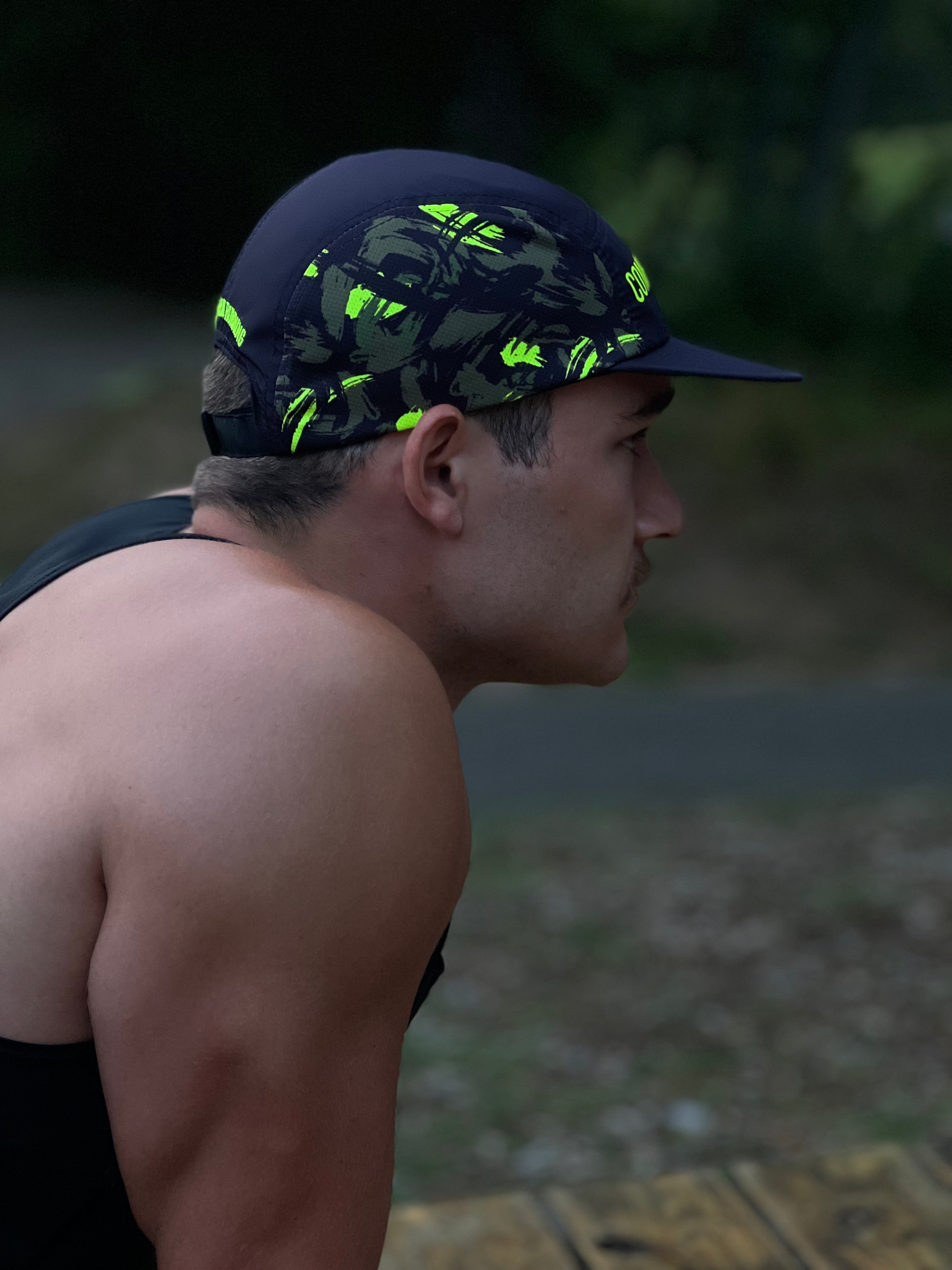 Camo running hat deals